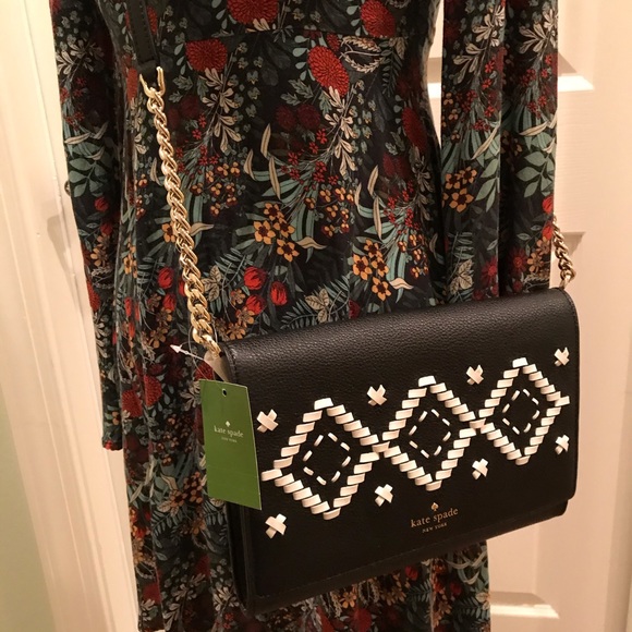 Kate spade Valencia Flynn Street Black crossbody - Picture 2 of 8